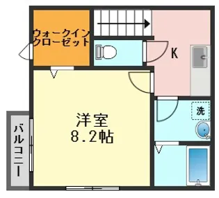 東京都江戸川区松島2【アパート】の間取り