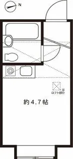 パンシオン豊島園【1階】の間取り