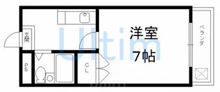 りりぱっと植村【3階】の間取り