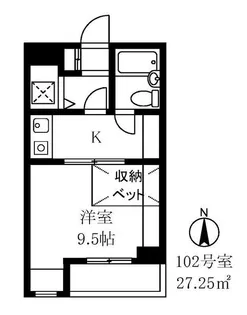 目白第二欅マンション【1階】の間取り