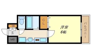 プレサンス久屋大通公園サウス【7階】の間取り