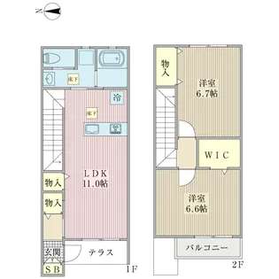フェリーチェの間取り