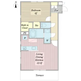 ノーブル【1階】の間取り