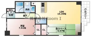 プレジオ本町【2階】の間取り