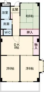 リンピア7【3階】の間取り