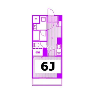 ブライトV【7階】の間取り