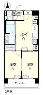 サングレース【4階】の間取り