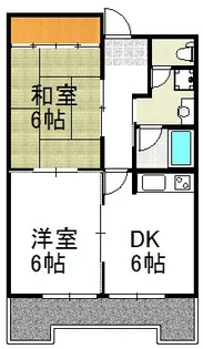 アーバンスクエア【2階】の間取り
