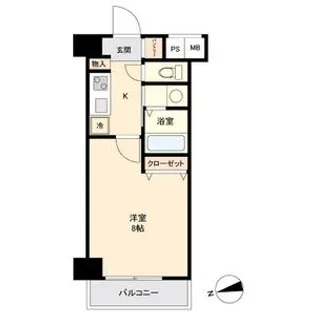 リアライズ松原(willDo松原)【9階】の間取り