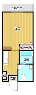 マンション ウィズ【5階】の間取り