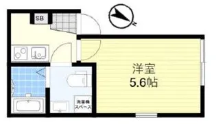 シアターハウス三園【1階】の間取り