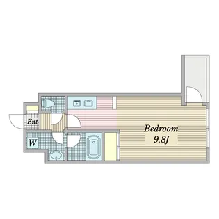 サンフローラ丸太町【5階】の間取り