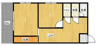 ルシェリアビル【3階】の間取り