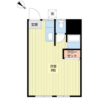 栗田谷オンザヒル【1階】の間取り