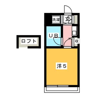 シャローム【2階】の間取り