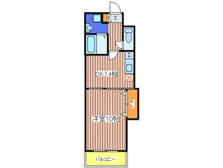 YOURS【3階】の間取り