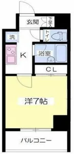 ラフィーヌ伊勢佐木町【5階】の間取り