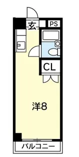 シャルム・アイエムエム【2階】の間取り