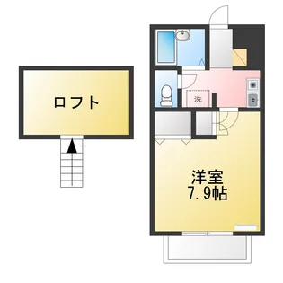 ファニーヒルSAKAE【2階】の間取り
