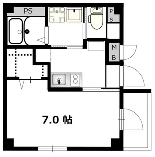 AI-CASA TSURUMI【5階】の間取り