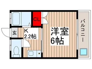 メゾン・ド・パル【1階】の間取り