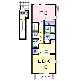 アヴェニール【2階】の間取り