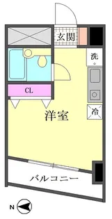 今溝ビル【4階】の間取り
