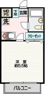 クリオ六浦弐番館【2階】の間取り