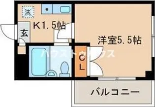 ルミエール東十条【2階】の間取り