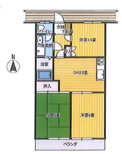 シャトレー澤宏【3階】の間取り