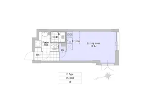 EXAM高円寺南【3階】の間取り