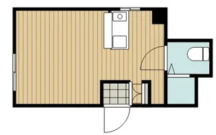 麻布霞町マンション【4階】の間取り