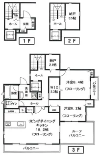 ガヴォットの間取り