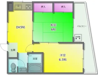 サンベール【3階】の間取り