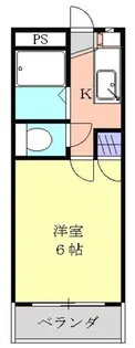 富士レイホービル第2【4階】の間取り