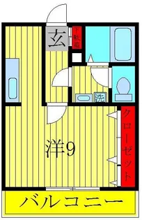 ソルフローラ【1階】の間取り