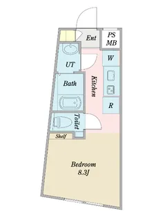 タスキSmart千石III【5階】の間取り