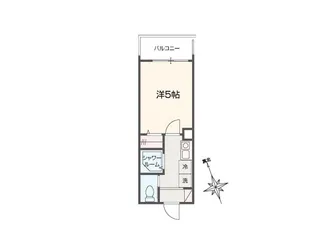 MELLAS小島新田【1階】の間取り