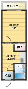 Hills朝日ヶ丘【3階】の間取り