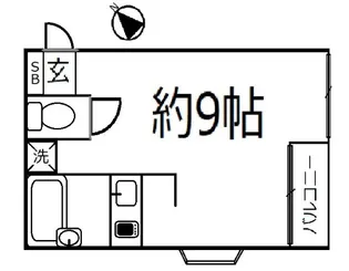 ヴィラ表参道【3階】の間取り