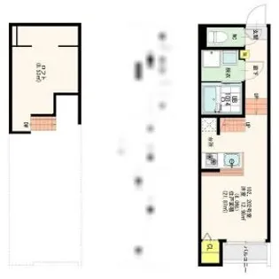 Le Miel【1階】の間取り