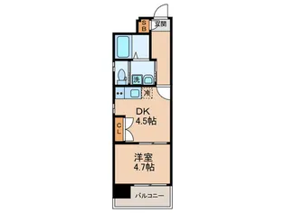 NEXT STAGE関目【4階】の間取り