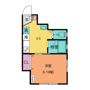フォンテVII【2階】の間取り