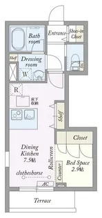 My Style vintage 南流山I【1階】の間取り