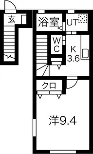 Fiore桜町 D棟【2階】の間取り