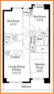 ファーロ【6階】の間取り