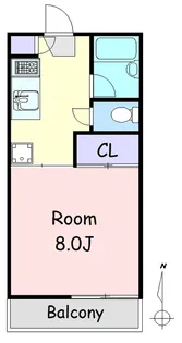 グリーンハイム【1階】の間取り