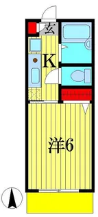 メゾンオーキスA棟【1階】の間取り