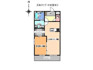BRAUS SHUKUGO SQUARE【1階】の間取り