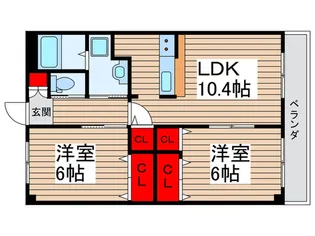 グランド-ル【2階】の間取り
